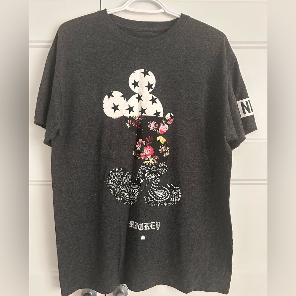 Disney/NEF Mickey Dark Gray Tee